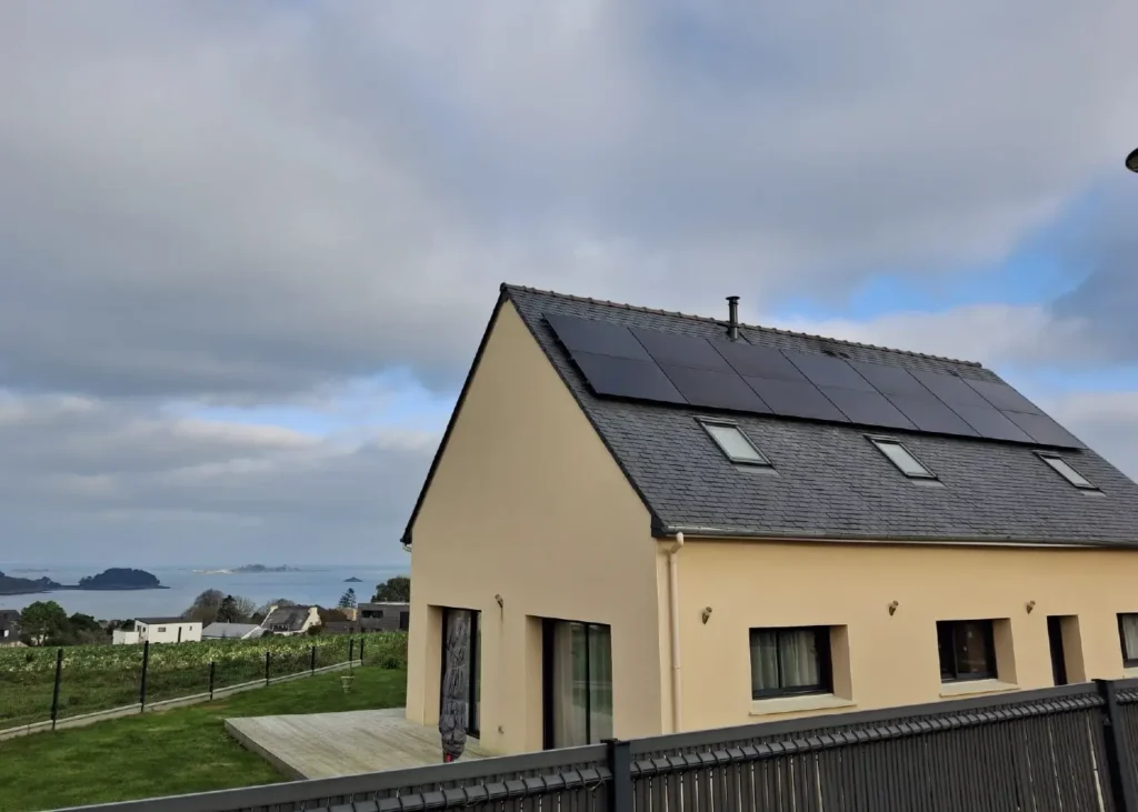 Installation photovoltaïque 5,95 kWc à Paimpol (22500) réalisée par Adekwatts Ille-et-Vilaine
