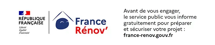 France Rénov', le service public de la rénovation de l'habitat : avant de vous engager, le service public vous informe gratuitement pour préparer et sécuriser votre projet sur france-renov.gouv.fr